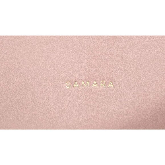 ANTHROPOLOGIE Women's Blush Samara Bucket Shoulder Bag Crossbody Size M 1234 - Picture 4 of 14